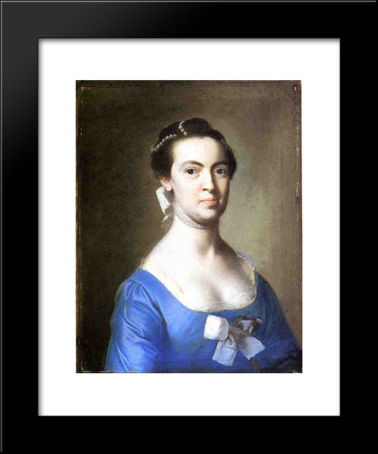 Lucretia Hubbard Towsend 20x24 Black Modern Wood Framed Art Print Poster by Copley, John Singleton