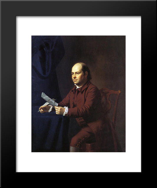 Miles Sherbrook 20x24 Black Modern Wood Framed Art Print Poster by Copley, John Singleton