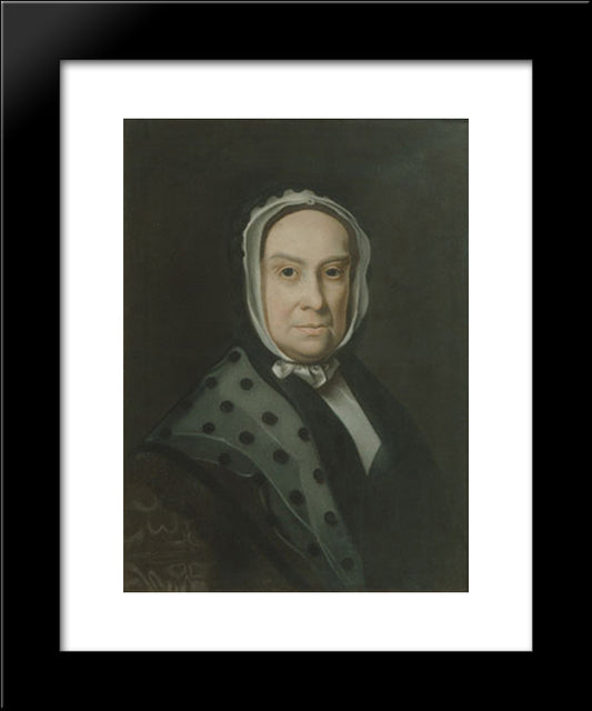 Mrs. Ebenezer Storer (Mary Edwards) 20x24 Black Modern Wood Framed Art Print Poster by Copley, John Singleton