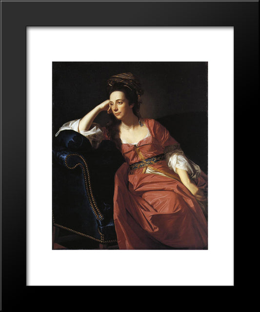 Mrs. Thomas Gage 20x24 Black Modern Wood Framed Art Print Poster by Copley, John Singleton