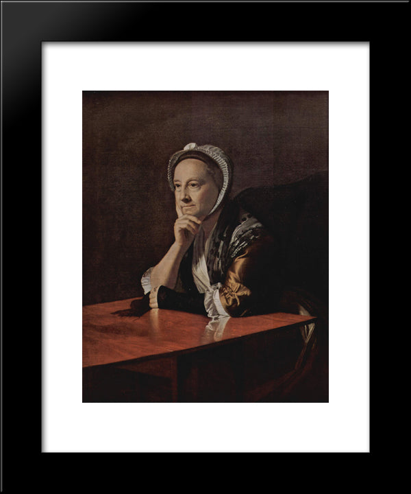 Mrs.Humphrey Devereux 20x24 Black Modern Wood Framed Art Print Poster by Copley, John Singleton