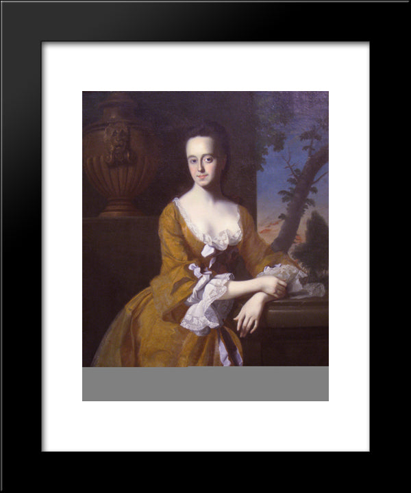 Mrs.John Murray (Lucretia Chandler) 20x24 Black Modern Wood Framed Art Print Poster by Copley, John Singleton