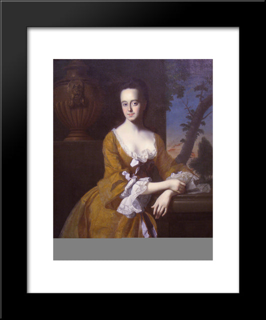 Mrs.John Murray (Lucretia Chandler) 20x24 Black Modern Wood Framed Art Print Poster by Copley, John Singleton