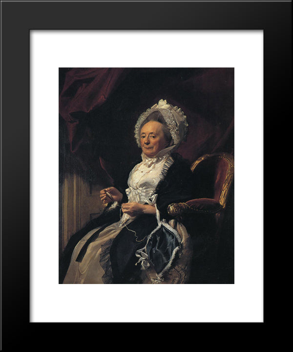 Mrs.Seymour Fort 20x24 Black Modern Wood Framed Art Print Poster by Copley, John Singleton