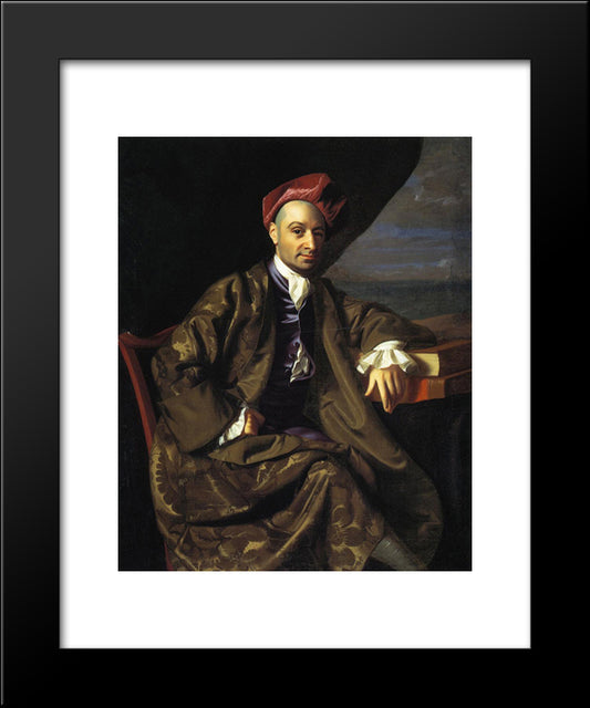 Nicholas Boylston 20x24 Black Modern Wood Framed Art Print Poster by Copley, John Singleton