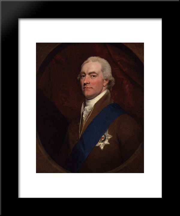 Portrait Of George John Spencer, 2Nd Earl Spencer 20x24 Black Modern Wood Framed Art Print Poster by Copley, John Singleton