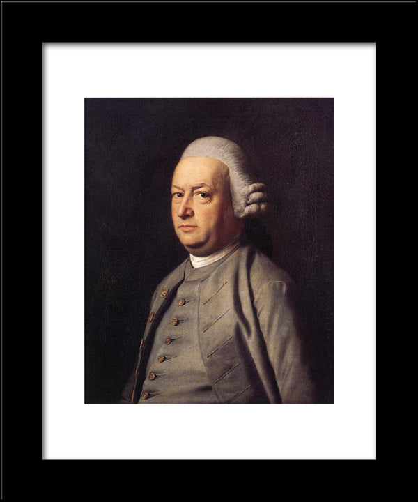 Potrait Of Thomas Flucker 20x24 Black Modern Wood Framed Art Print Poster by Copley, John Singleton