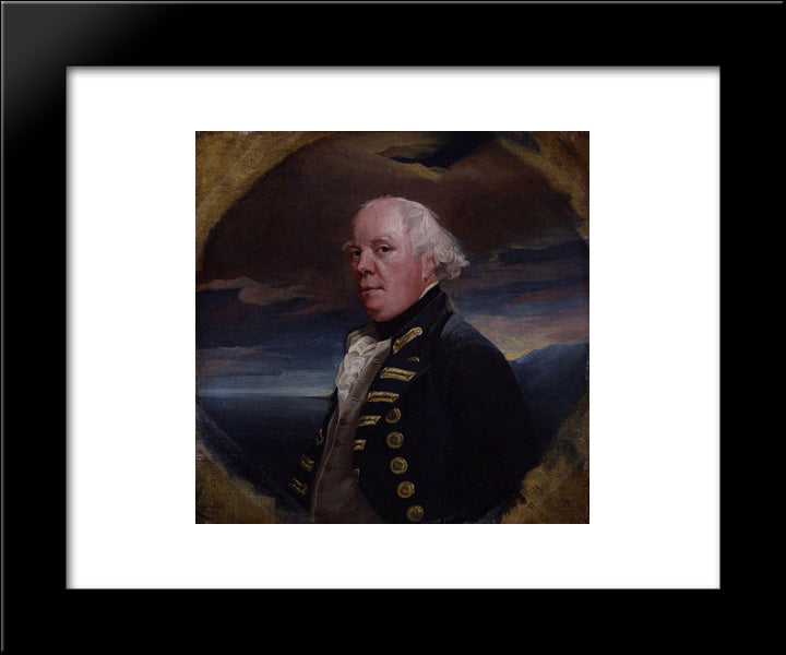 Samuel Barrington 20x24 Black Modern Wood Framed Art Print Poster by Copley, John Singleton