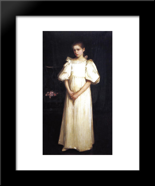 Phyllis Waterlow 20x24 Black Modern Wood Framed Art Print Poster by Waterhouse, John William