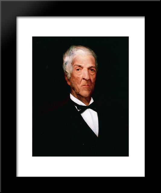 Jose Manoel De Mesquita 20x24 Black Modern Wood Framed Art Print Poster by Almeida Junior, Jose Ferraz de