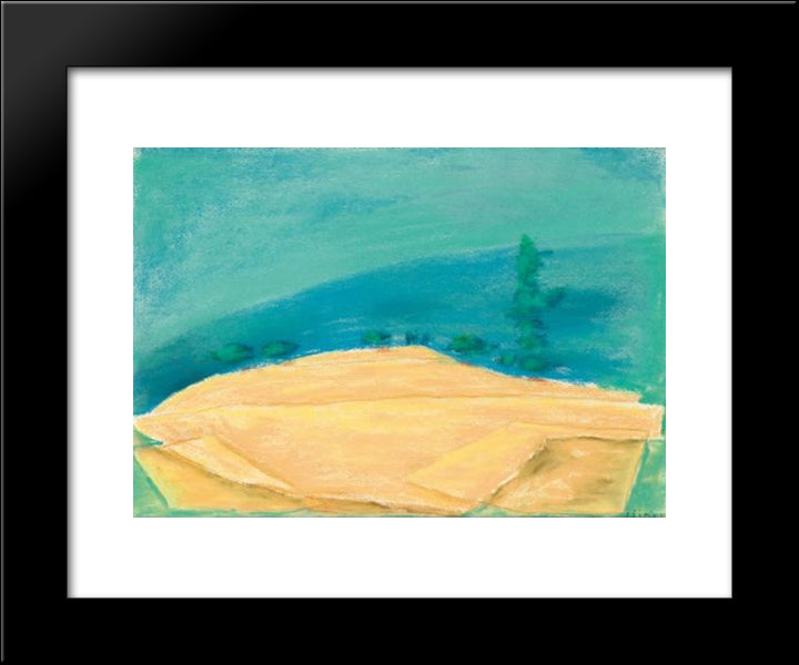 Composition 20x24 Black Modern Wood Framed Art Print Poster by Sima, Josef
