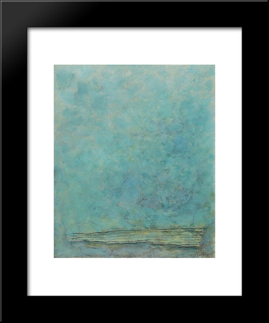 Les Ombres 20x24 Black Modern Wood Framed Art Print Poster by Sima, Josef
