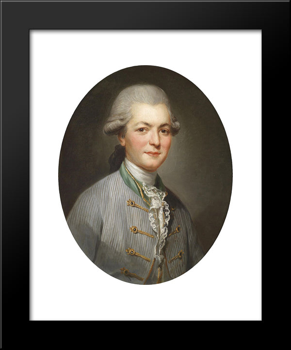 Charles Joseph De Pallu 20x24 Black Modern Wood Framed Art Print Poster by Ducreux, Joseph