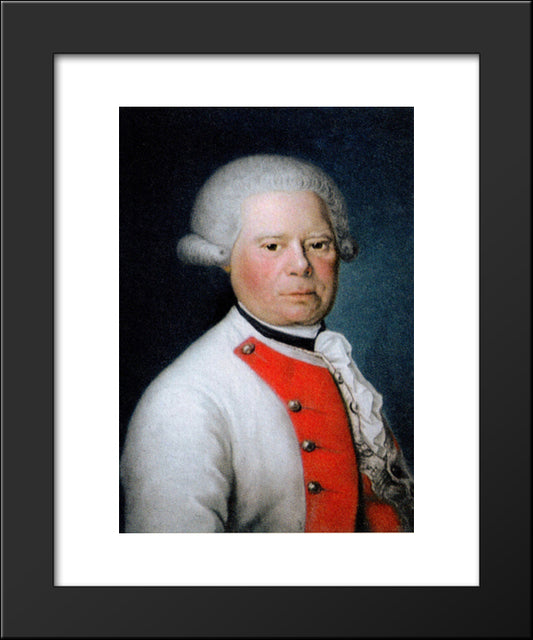 Jean-Baptiste Brequin De Demenge 20x24 Black Modern Wood Framed Art Print Poster by Ducreux, Joseph