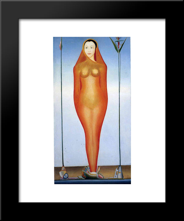 A Vision 20x24 Black Modern Wood Framed Art Print Poster by Stella, Joseph