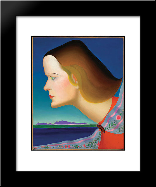 The Amazon 20x24 Black Modern Wood Framed Art Print Poster by Stella, Joseph