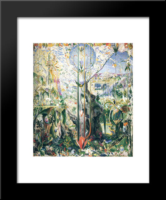 Tree Of My Life 20x24 Black Modern Wood Framed Art Print Poster by Stella, Joseph
