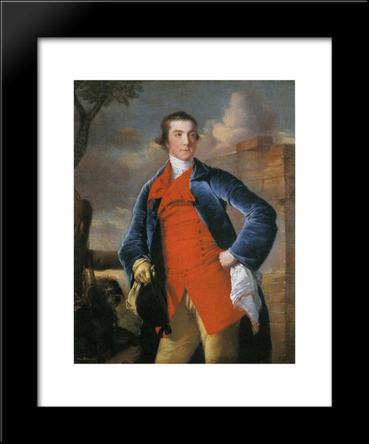 Harry Peckham 20x24 Black Modern Wood Framed Art Print Poster by Wright, Joseph