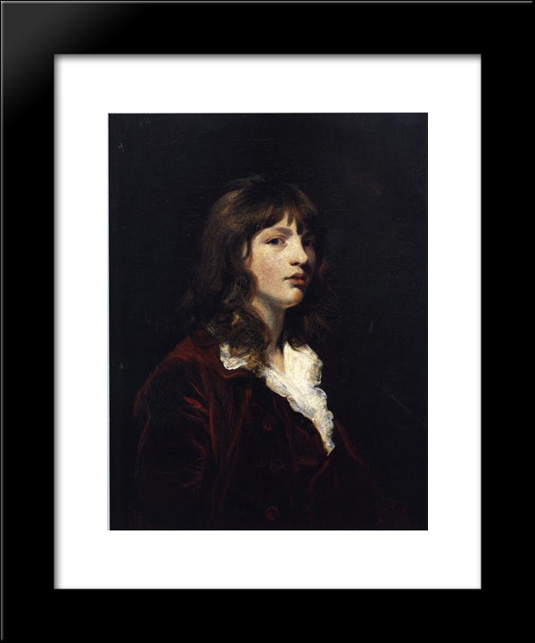 Alexander, 10Th Duke Of Hamilton 20x24 Black Modern Wood Framed Art Print Poster by Reynolds, Joshua