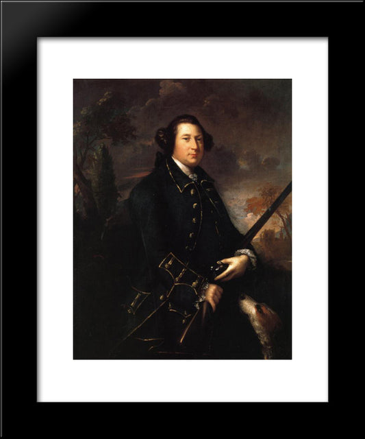 Clotworthy Skeffington, Later 1St Earl Of Massereene 20x24 Black Modern Wood Framed Art Print Poster by Reynolds, Joshua