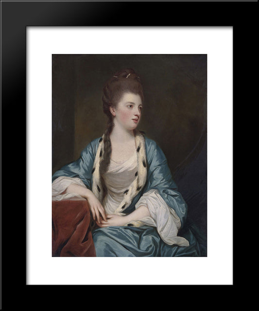 Elizabeth Kerr, Marchioness Of Lothian 20x24 Black Modern Wood Framed Art Print Poster by Reynolds, Joshua