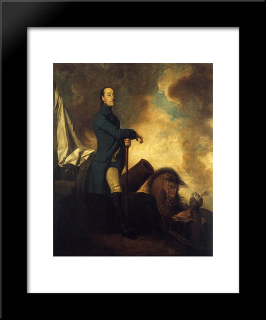 Frederick, Count Of Schaumburg Lippe 20x24 Black Modern Wood Framed Art Print Poster by Reynolds, Joshua