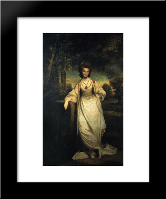 Lady Elizabeth Compton 20x24 Black Modern Wood Framed Art Print Poster by Reynolds, Joshua