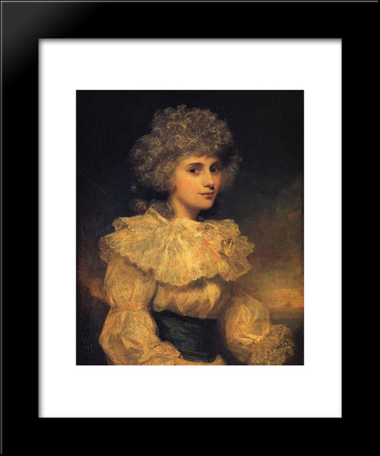 Lady Elizabeth Foster 20x24 Black Modern Wood Framed Art Print Poster by Reynolds, Joshua