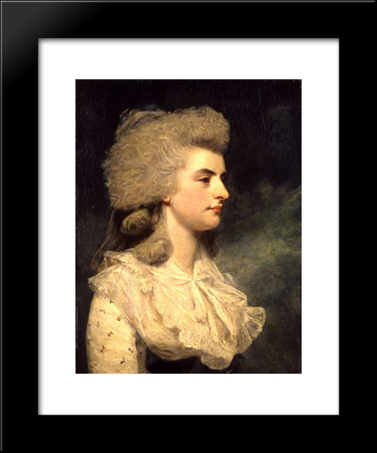 Lady Elizabeth Seymour Conway 20x24 Black Modern Wood Framed Art Print Poster by Reynolds, Joshua