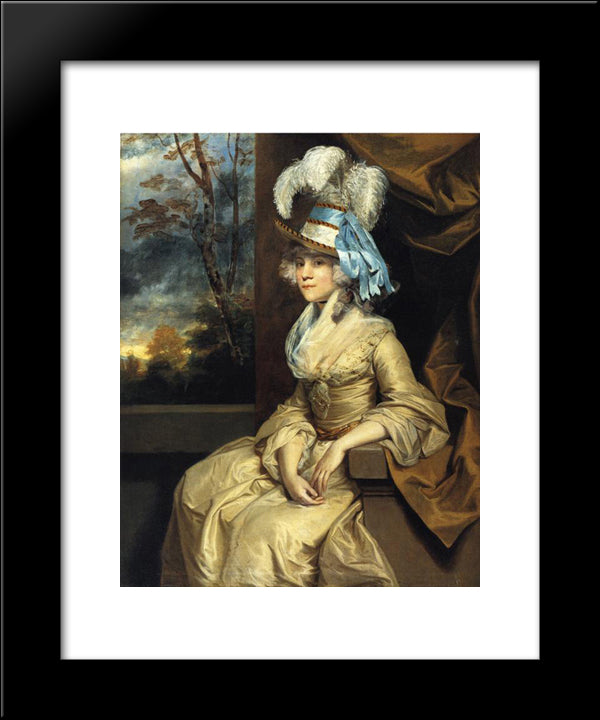 Lady Taylor 20x24 Black Modern Wood Framed Art Print Poster by Reynolds, Joshua