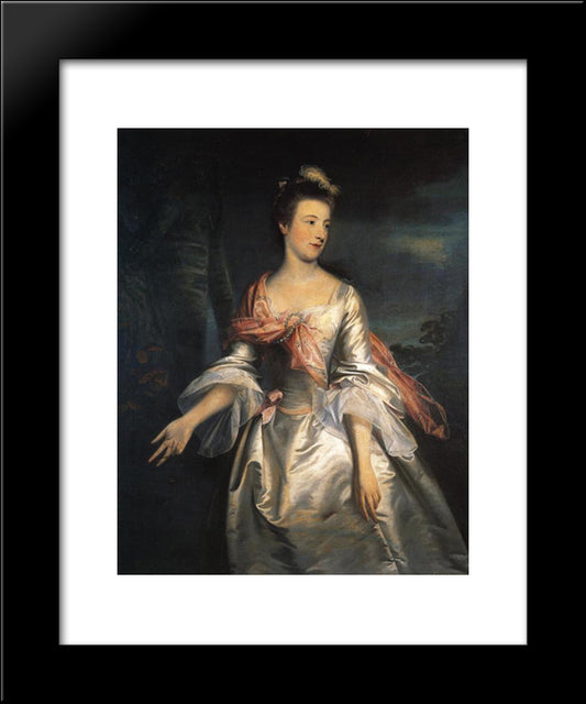 Lucy, Lady Strange 20x24 Black Modern Wood Framed Art Print Poster by Reynolds, Joshua