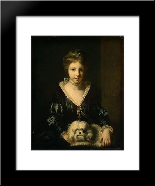 Miss Beatrix Lister 20x24 Black Modern Wood Framed Art Print Poster by Reynolds, Joshua