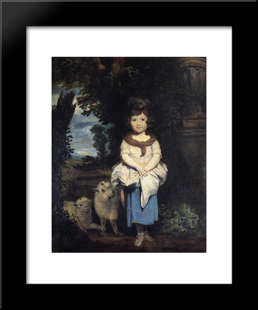 Miss Price 20x24 Black Modern Wood Framed Art Print Poster by Reynolds, Joshua