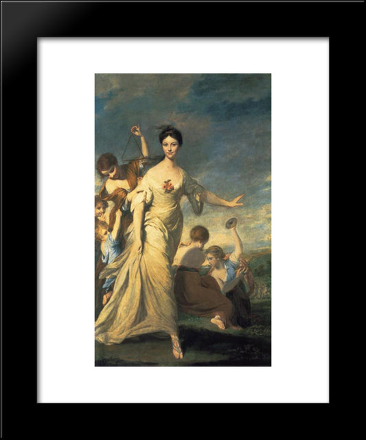 Mrs. Hale 20x24 Black Modern Wood Framed Art Print Poster by Reynolds, Joshua