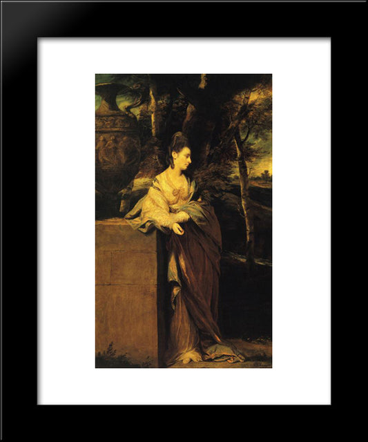 Mrs. John Parker 20x24 Black Modern Wood Framed Art Print Poster by Reynolds, Joshua