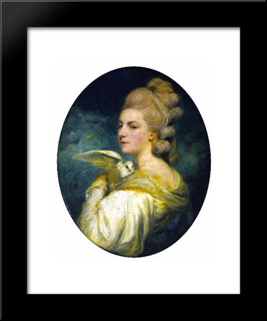 Mrs. Mary Nesbitt 20x24 Black Modern Wood Framed Art Print Poster by Reynolds, Joshua