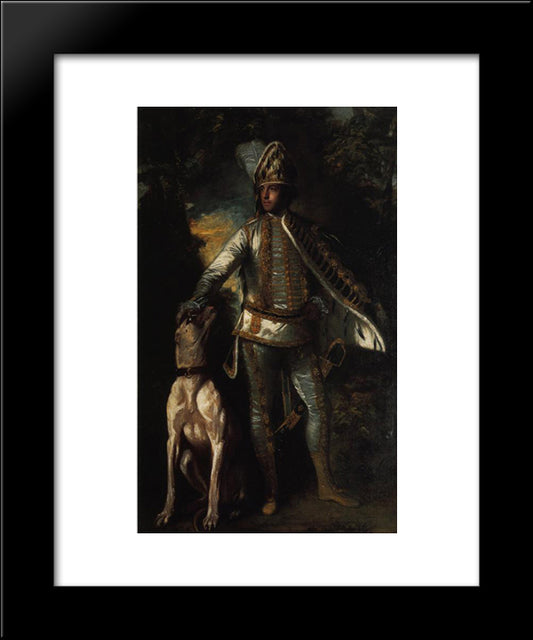 Peter Ludlow 20x24 Black Modern Wood Framed Art Print Poster by Reynolds, Joshua