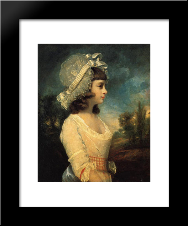 Theresa Parker 20x24 Black Modern Wood Framed Art Print Poster by Reynolds, Joshua