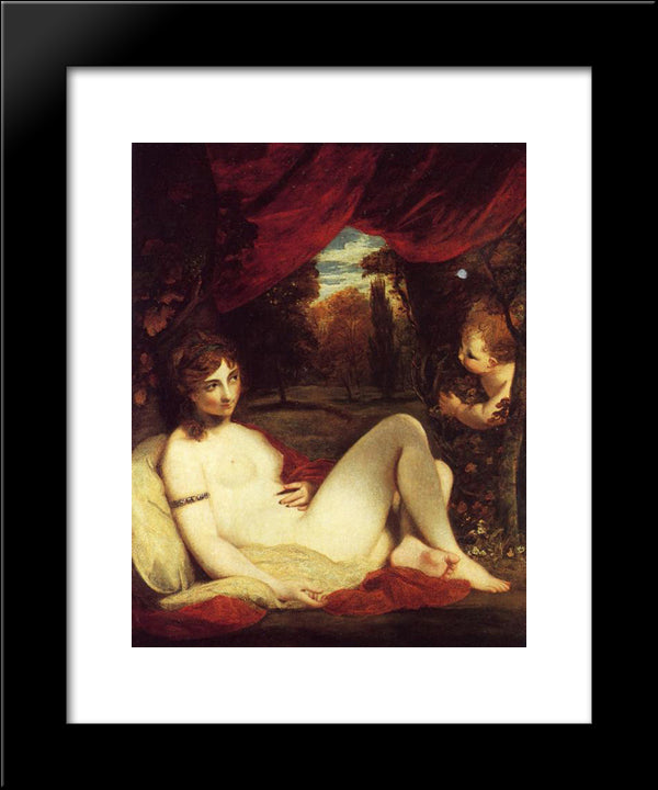 Venus 20x24 Black Modern Wood Framed Art Print Poster by Reynolds, Joshua