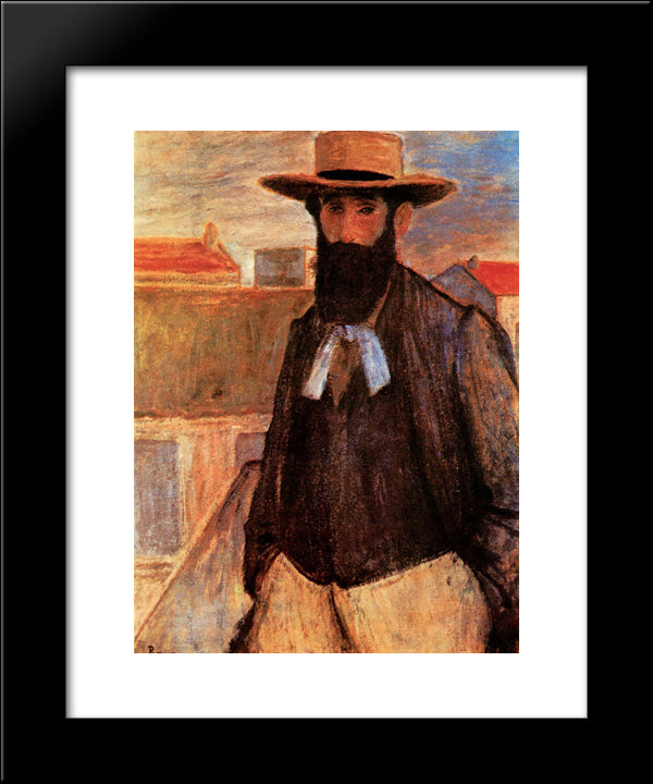 Aristide Maillol 20x24 Black Modern Wood Framed Art Print Poster by Rippl Ronai, Jozsef