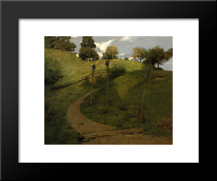 Lengthening Shadows 20x24 Black Modern Wood Framed Art Print Poster by Weir, Julian Alden