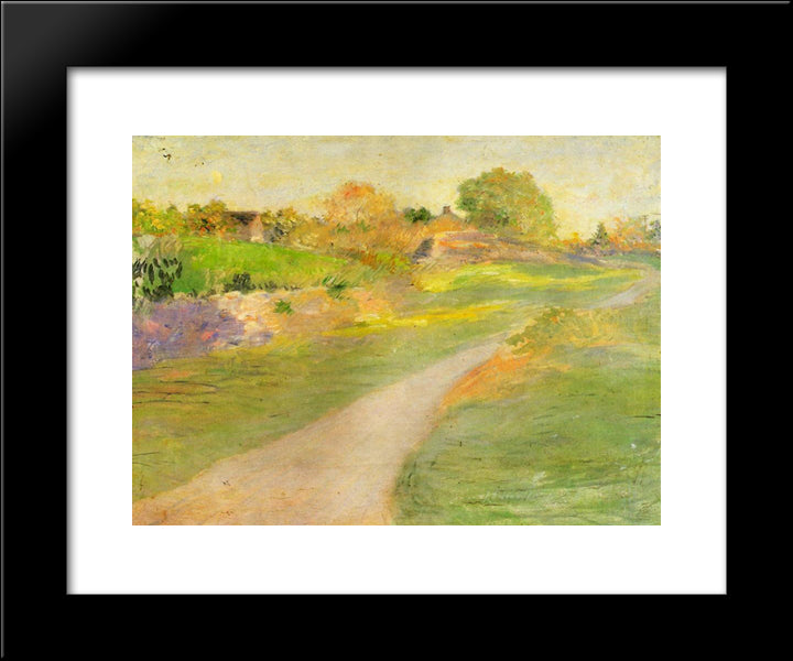 The Road To No Where 20x24 Black Modern Wood Framed Art Print Poster by Weir, Julian Alden