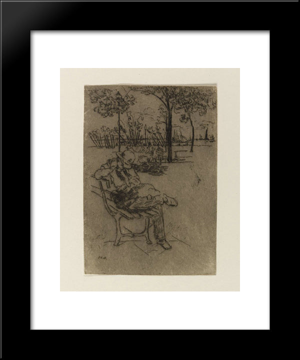 The Statue Of Liberty 20x24 Black Modern Wood Framed Art Print Poster by Weir, Julian Alden