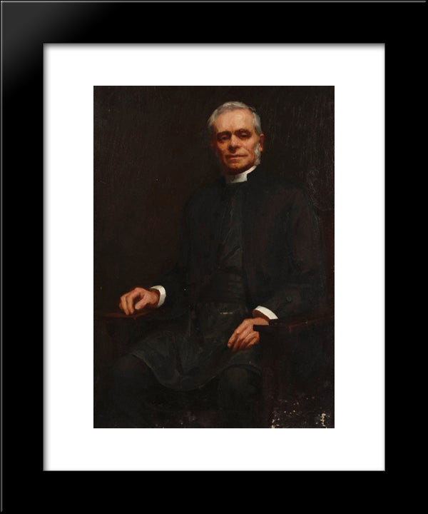 The Reverend Canon Boyce 20x24 Black Modern Wood Framed Art Print Poster by Ashton, Julian