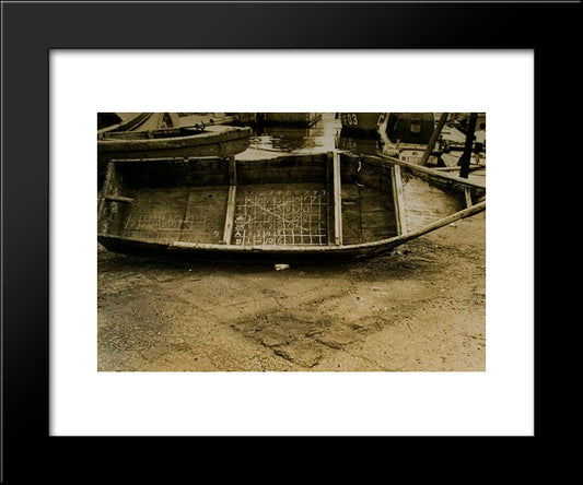 In Kobe 20x24 Black Modern Wood Framed Art Print Poster by Yamamoto, Kanae