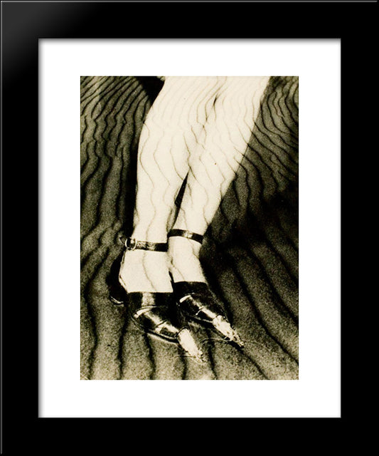 Map Of Labyrinth 20x24 Black Modern Wood Framed Art Print Poster by Yamamoto, Kanae