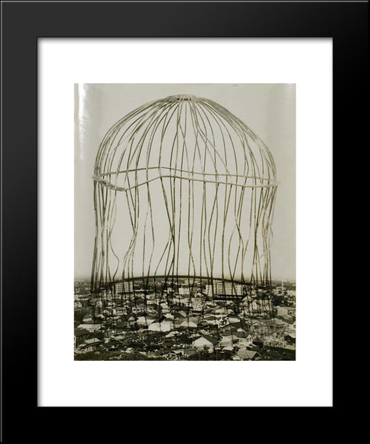 Reminiscence 20x24 Black Modern Wood Framed Art Print Poster by Yamamoto, Kanae