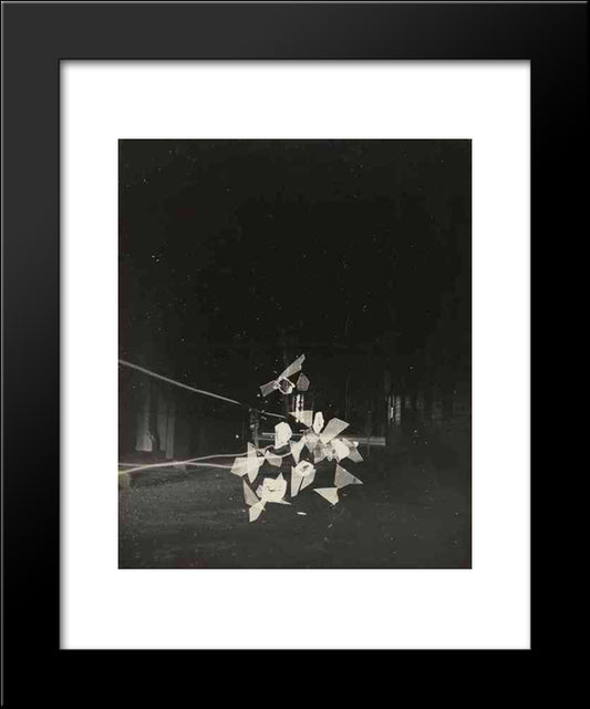 The Man Who Went Too Far 20x24 Black Modern Wood Framed Art Print Poster by Yamamoto, Kanae