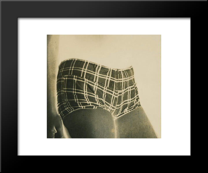 The Semitransparent City 20x24 Black Modern Wood Framed Art Print Poster by Yamamoto, Kanae