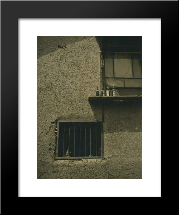 Window 20x24 Black Modern Wood Framed Art Print Poster by Yamamoto, Kanae